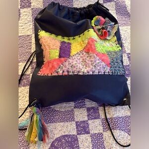 Backpack-Decorative Stitching